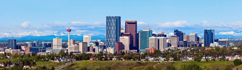 Beautiful Calgary Daytime View