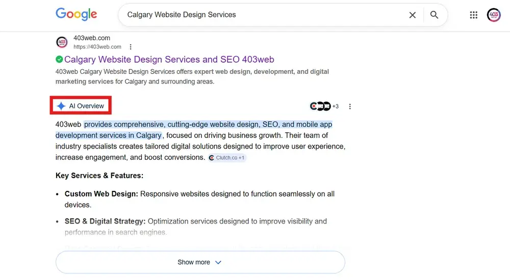 Calgary AI Overviews Local SEO Guide